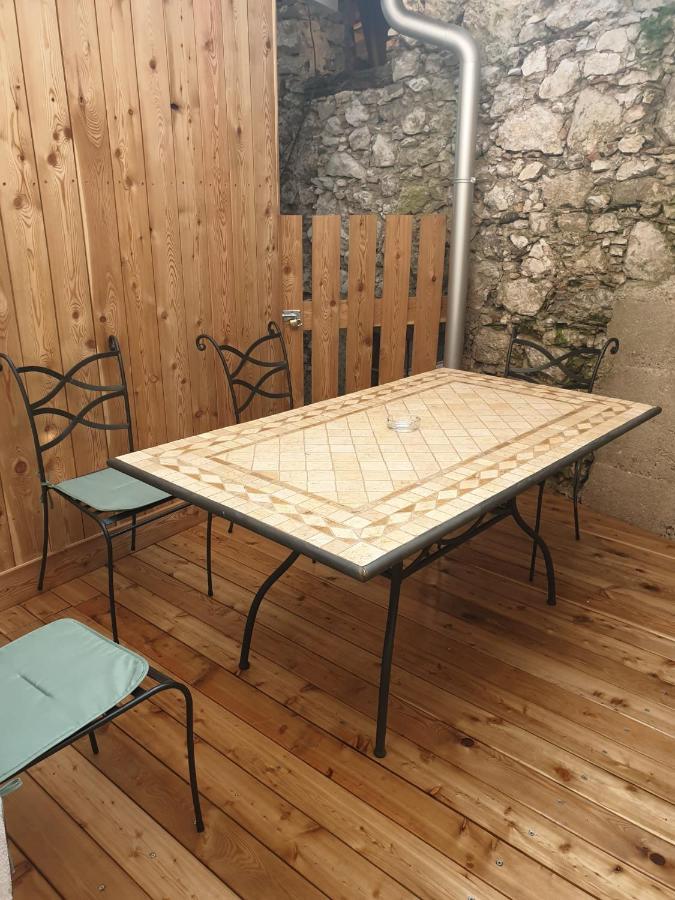 Apartma Na Klancu Kobarid Eksteriør bilde